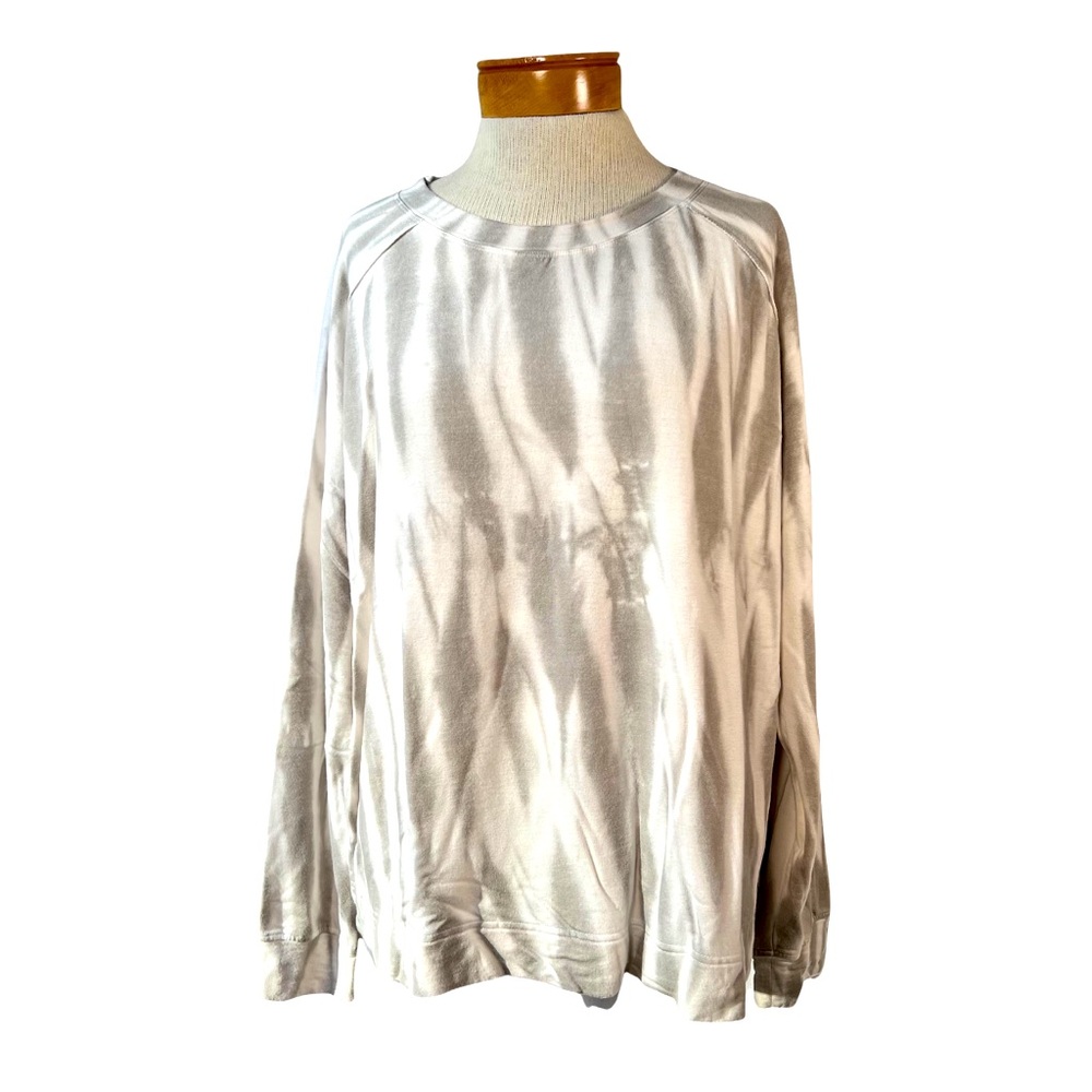 Rachel Zoe Women’s Tie-Dye Raglan Sleeve Lightweight  Preowned Sweatshir…